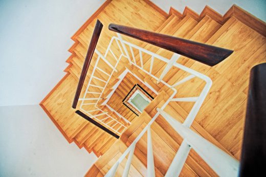 Escaliers en spirale