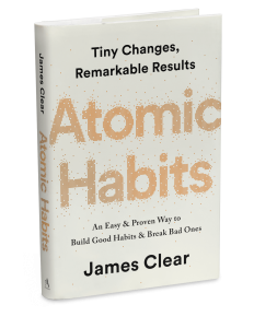 Livre "Atomic Habits" de James Clear